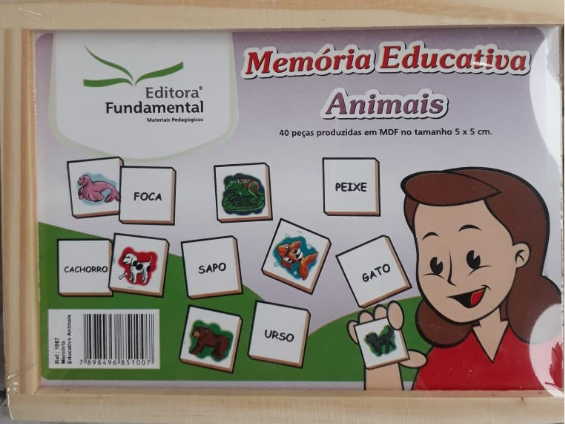 Jogo da Memória em mdf Personalizado - Safari